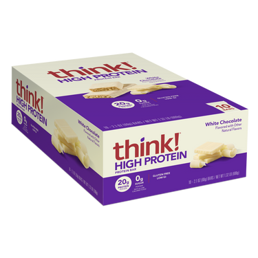 High Protein Bar, White Chocolate
